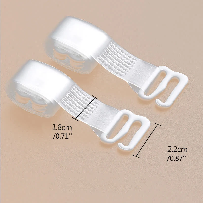 Sexy unsichtbarer transparenter BH-Träger (4 Paar)