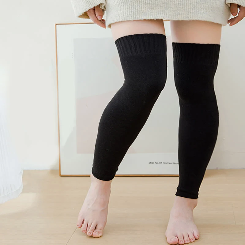 Zehenlose Overknee-Strümpfe in Übergröße (7 Paar)