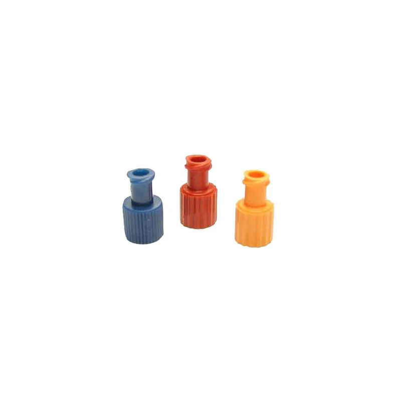 Dispomed Kombistopfen Luer-Lock, Sicherheitsverschluss, Farben, 100 St