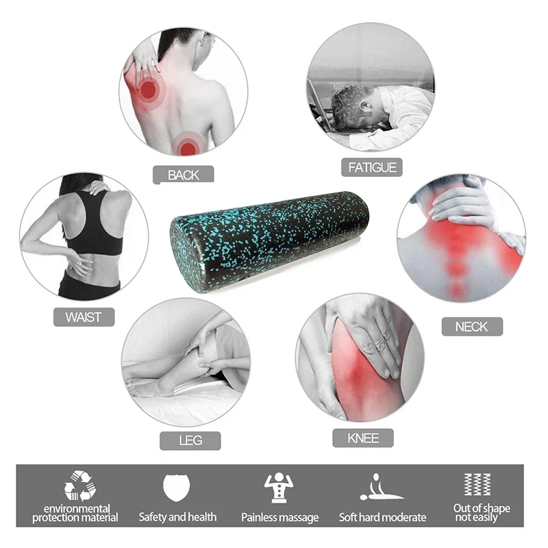 Foam Roller, Ball, and Peanut Foam Roller Set