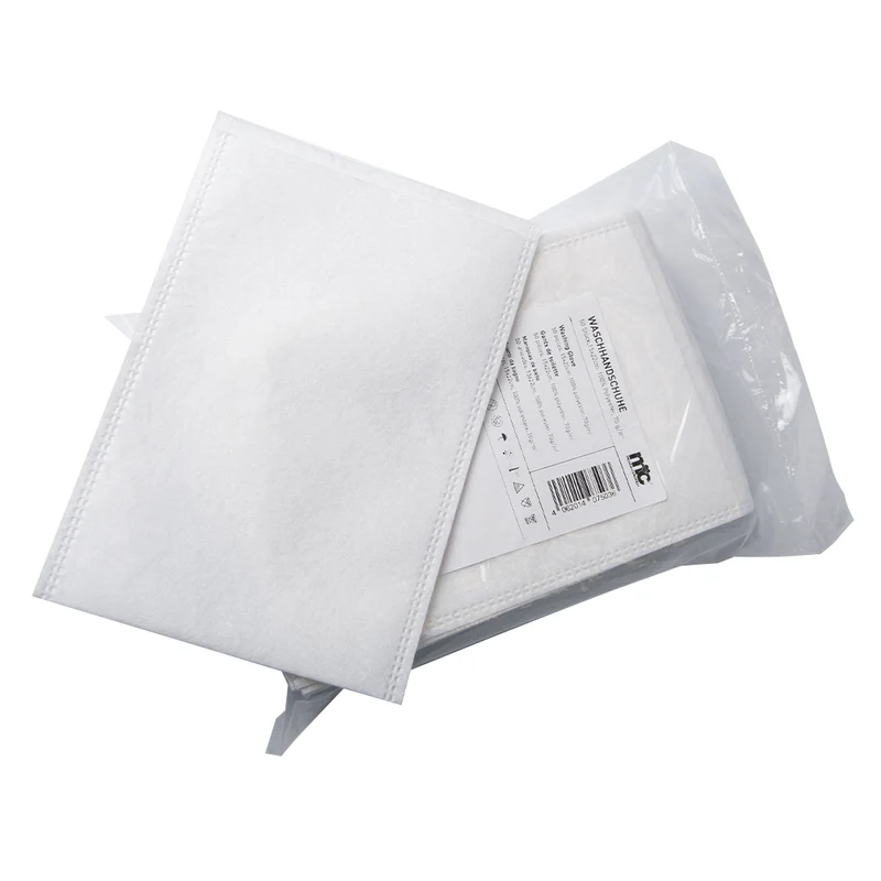 Medicalcorner24 Waschhandschuhe unsteril 15 x 22 cm, 50 Stück