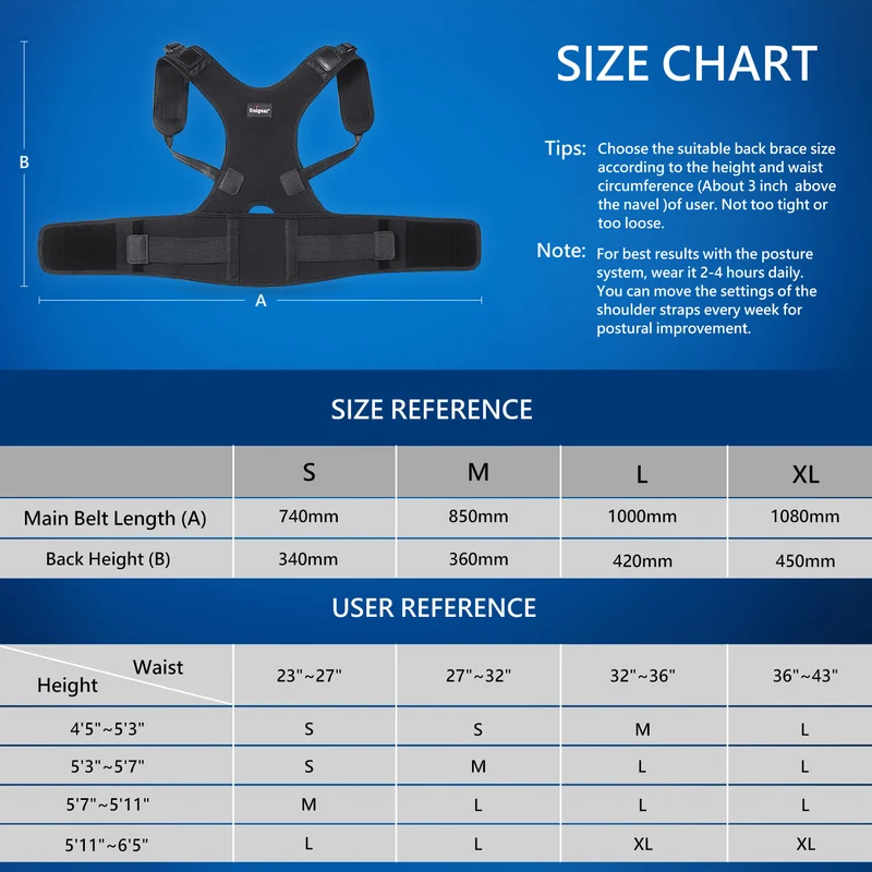 Back Brace Posture Corrector