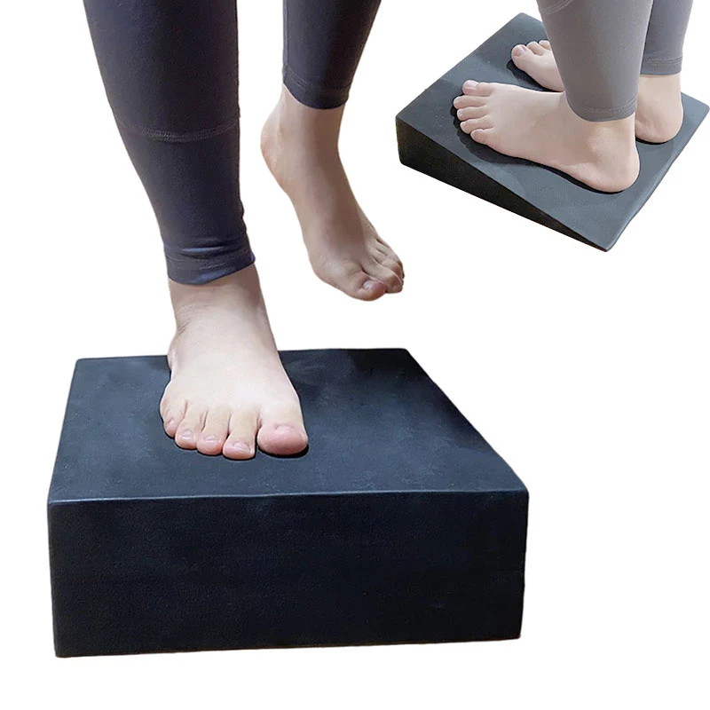 Slantboard Calf Stretcher - Yoga Brick - Squat Wedge