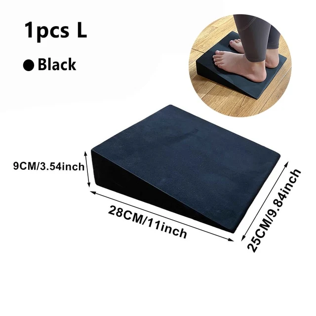 Slantboard Calf Stretcher - Yoga Brick - Squat Wedge
