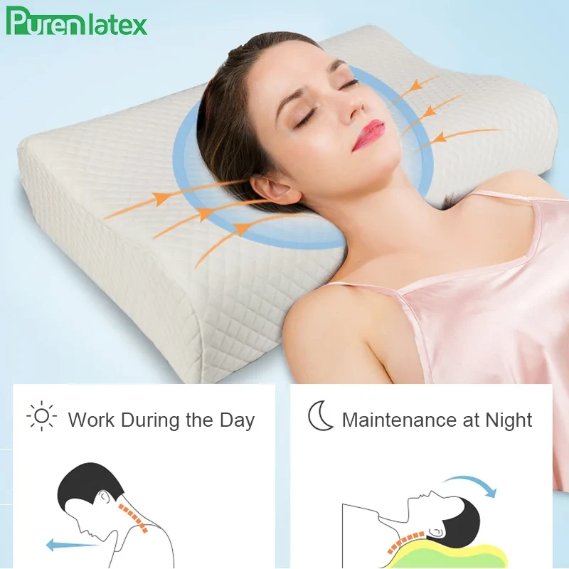 PurenLatex Orthopaedic Memory Foam Pillow