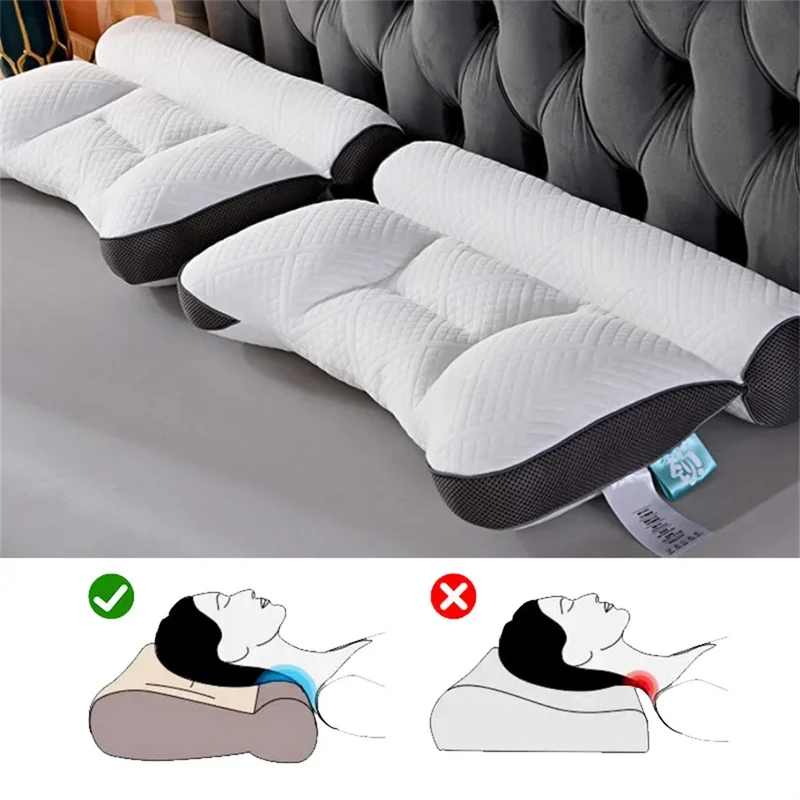Ergonomic Orthopedic Neck Support Pillow