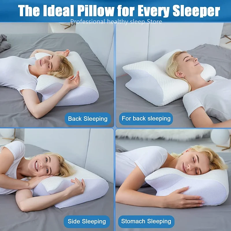 Memory Foam Orthopedic Neck Pillow
