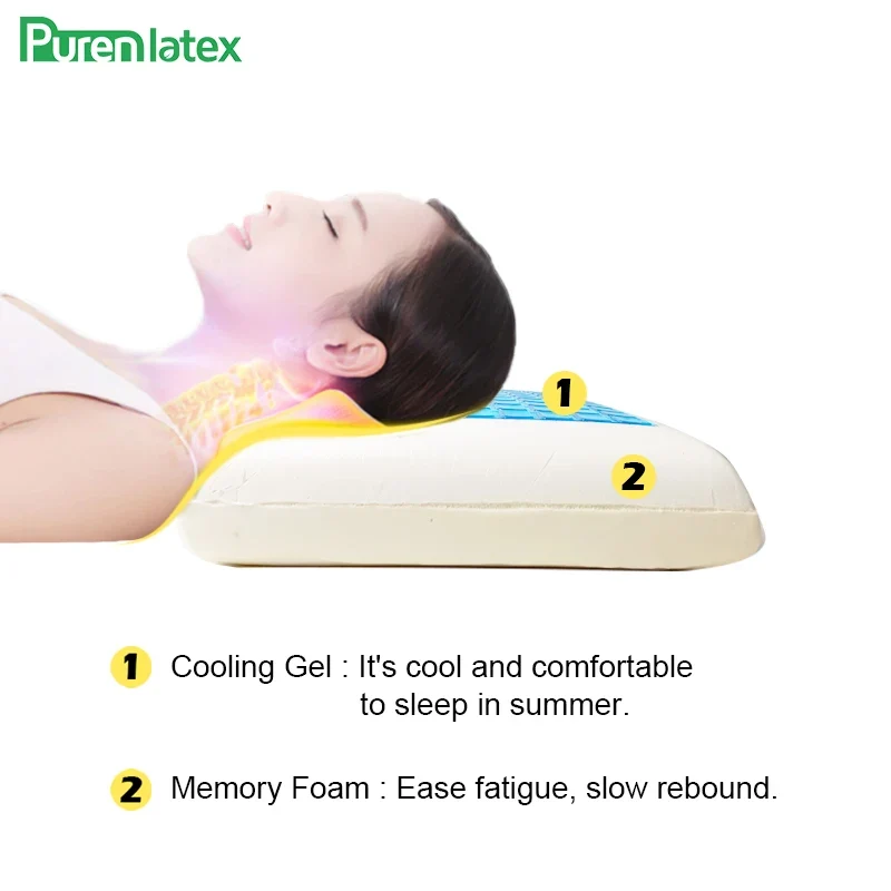 Memory Foam Gel Orthopedic Cushion