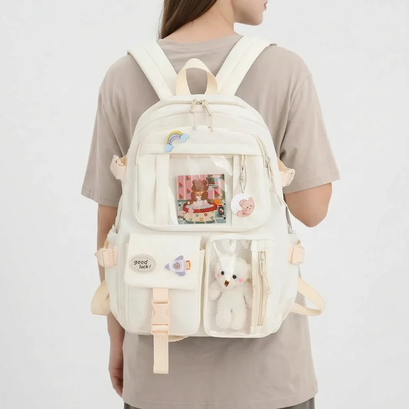 Camp Basel | Vistaro Kompakter Damenrucksack Mit Sichtfenstern