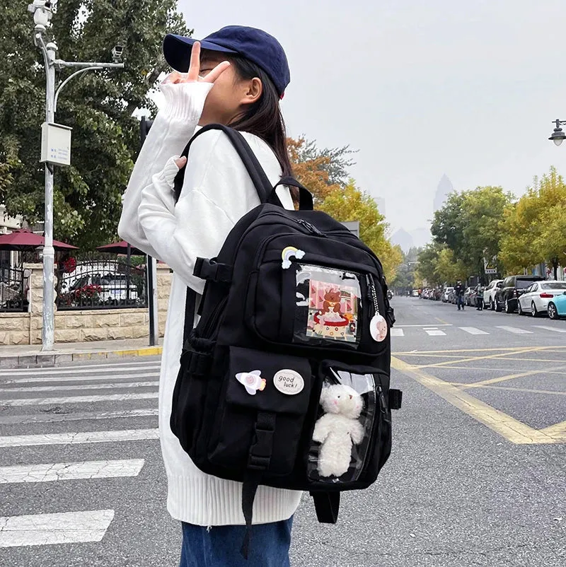Camp Basel | Vistaro Kompakter Damenrucksack Mit Sichtfenstern