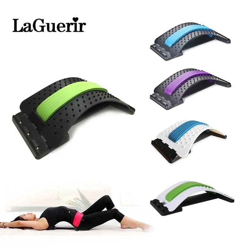 Back Massage Acupressure Stretcher Fitness Equipment Stretch Relax Mate Stretcher Lumbar Support Spine Pain Relief Chiropractic
