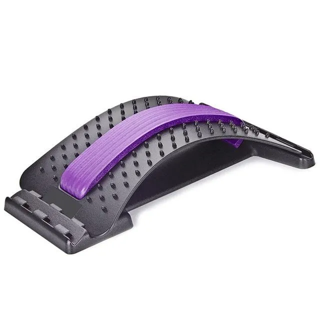 Back Massage Acupressure Stretcher Fitness Equipment Stretch Relax Mate Stretcher Lumbar Support Spine Pain Relief Chiropractic