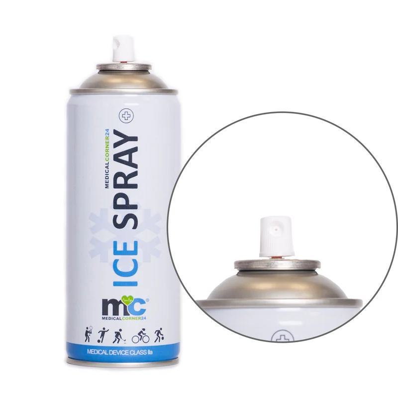 Kältespray, Eisspray, krampflösend, schmerzlindernd, 12 x 400 ml Dose