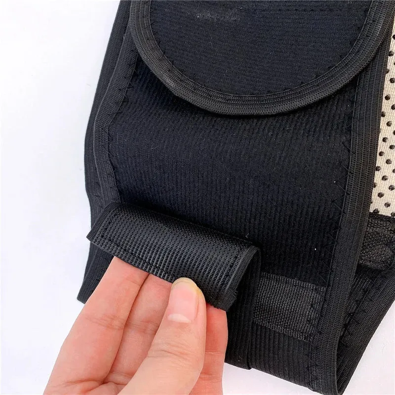 Adjustable Infrared Self-Heating Magnetic Back Support