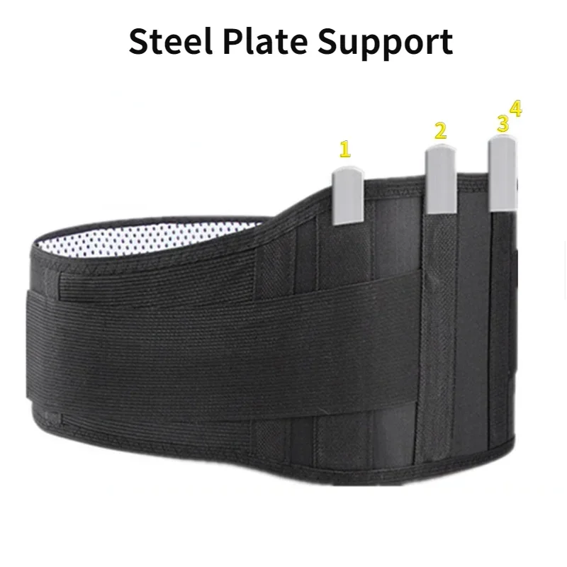 Adjustable Infrared Self-Heating Magnetic Back Support