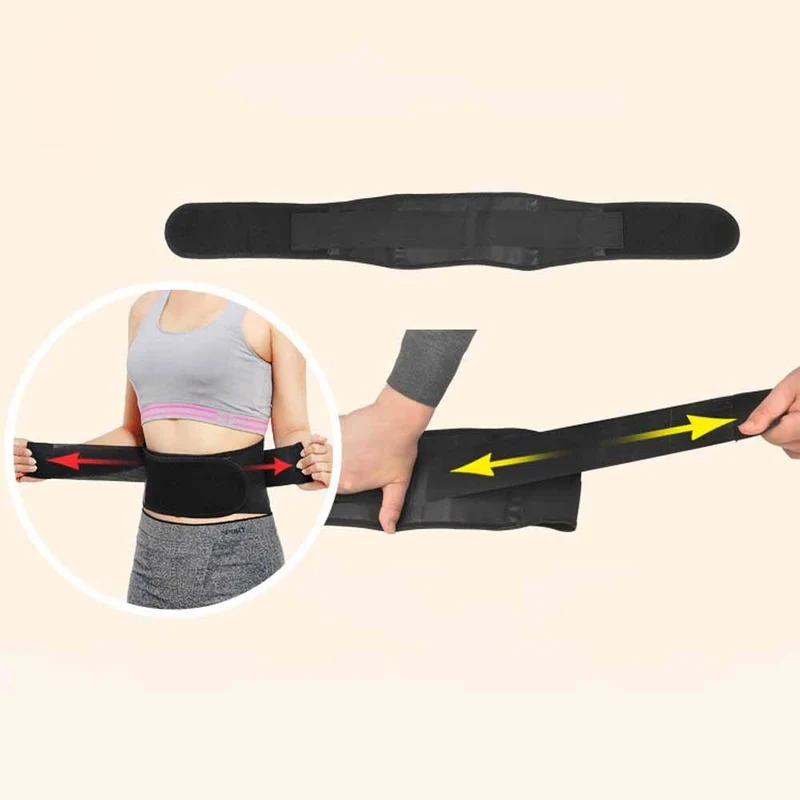 Tourmaline Self-heating Magnetic Back Support