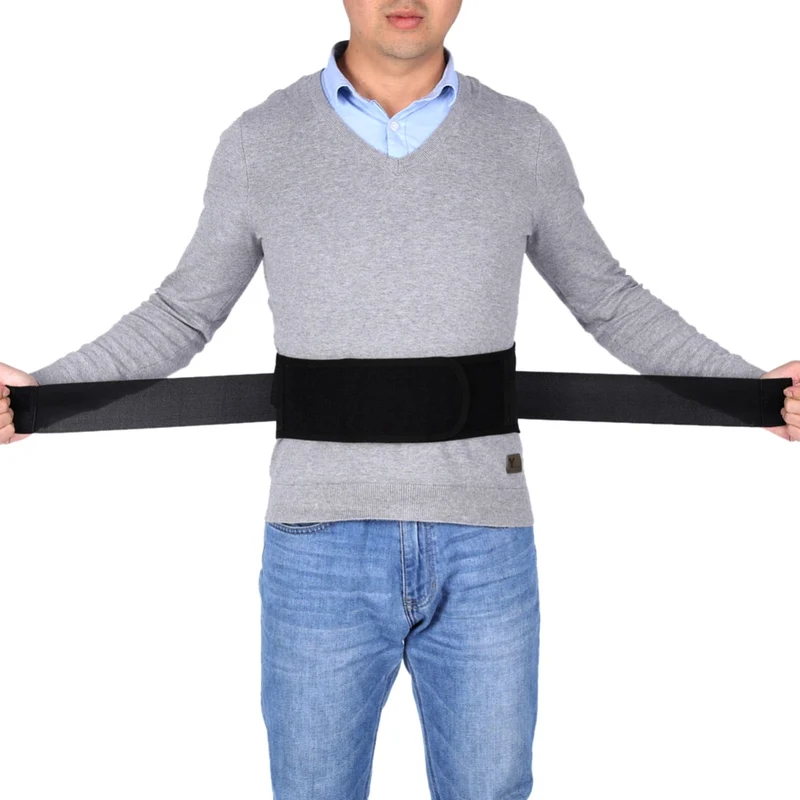 Tourmaline Self-heating Magnetic Back Support