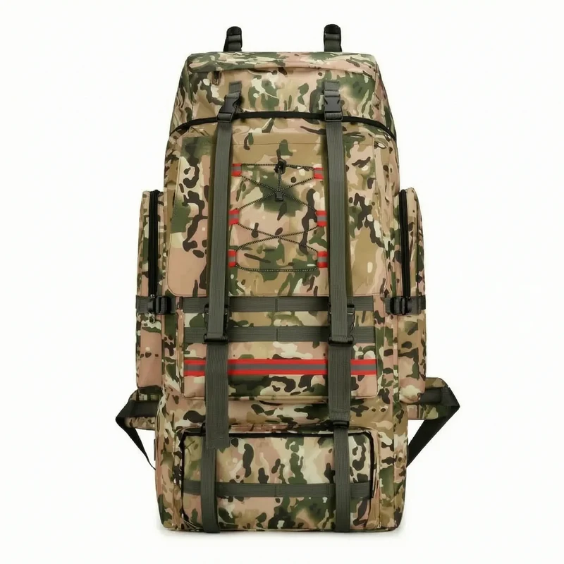 Camp Basel | TrekVast Großer Wanderrucksack Mit Molle-System