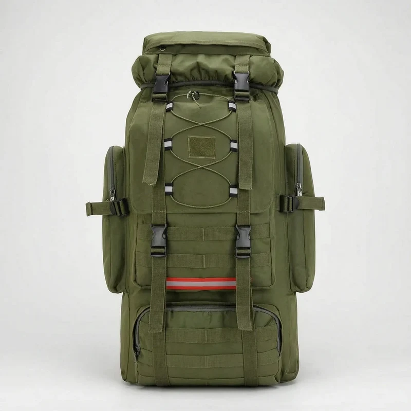 Camp Basel | TrekVast Großer Wanderrucksack Mit Molle-System