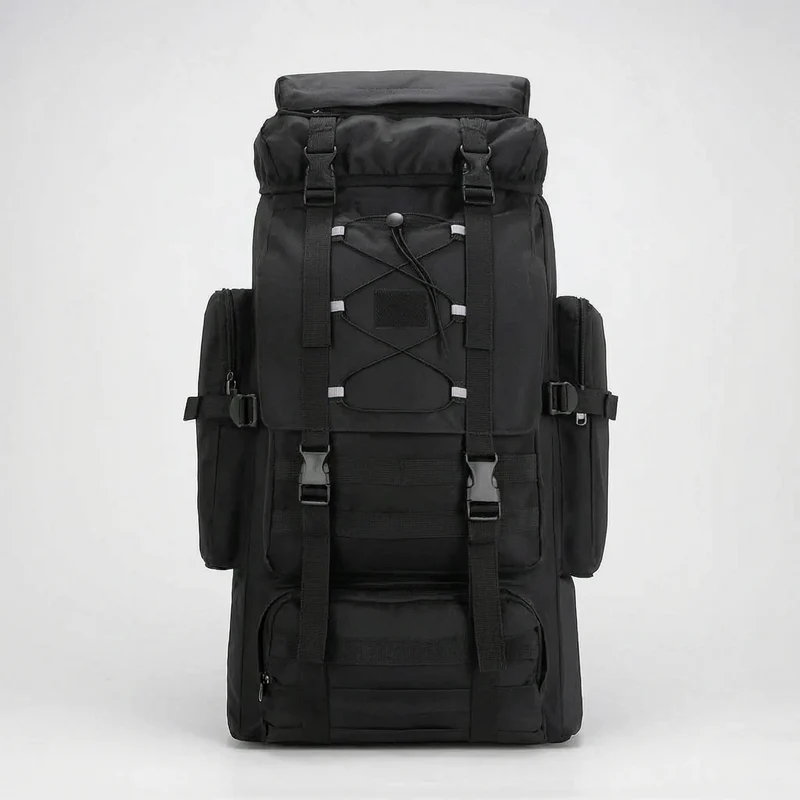Camp Basel | TrekVast Großer Wanderrucksack Mit Molle-System