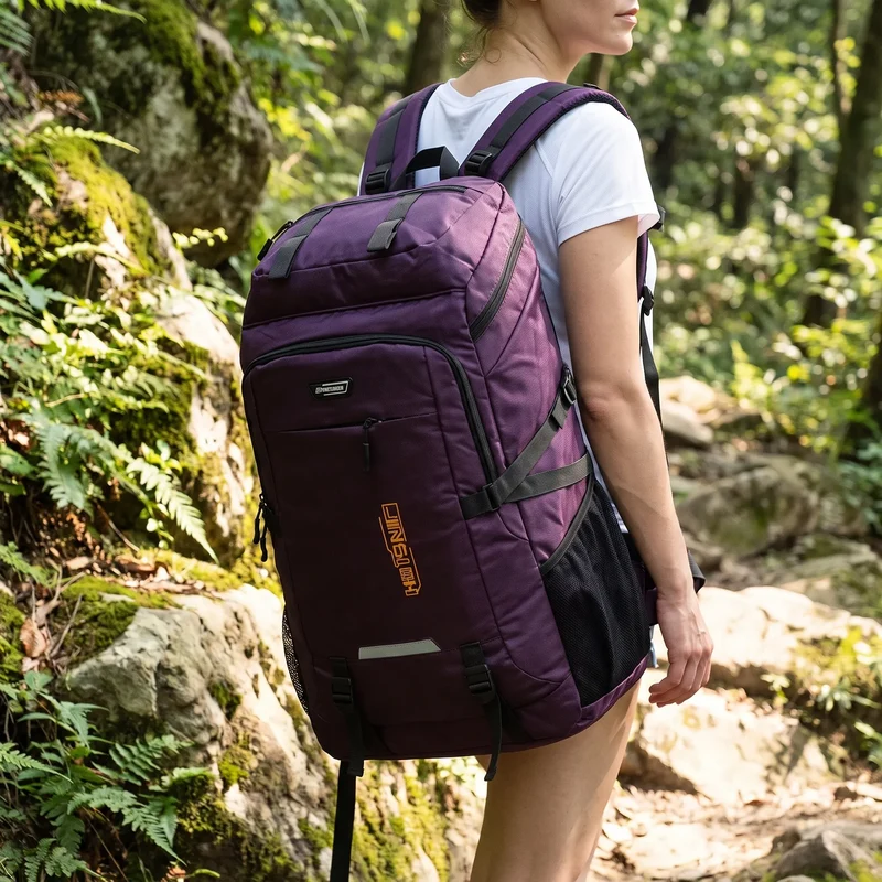 Camp Basel | SummitPack Großer Wanderrucksack Mit Vielen Fächern