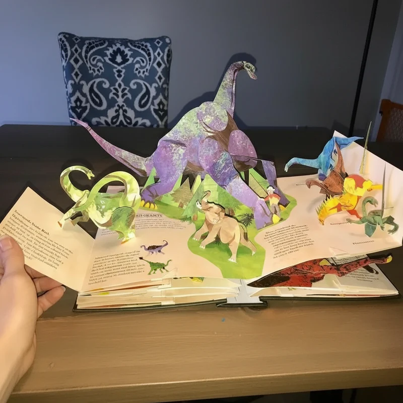 3D Pop-up Buch Dinosaurier