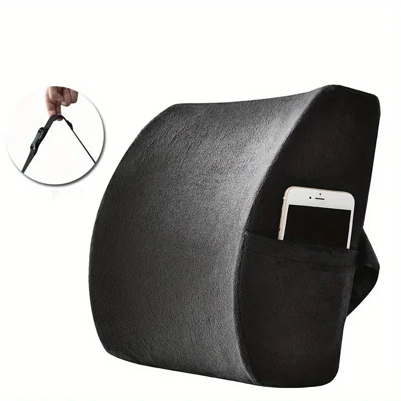 Memory Foam Lumbar Back Support Cushion