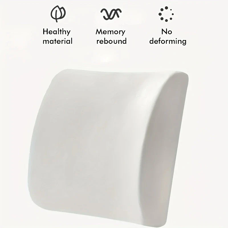 Memory Foam Lumbar Back Support Cushion