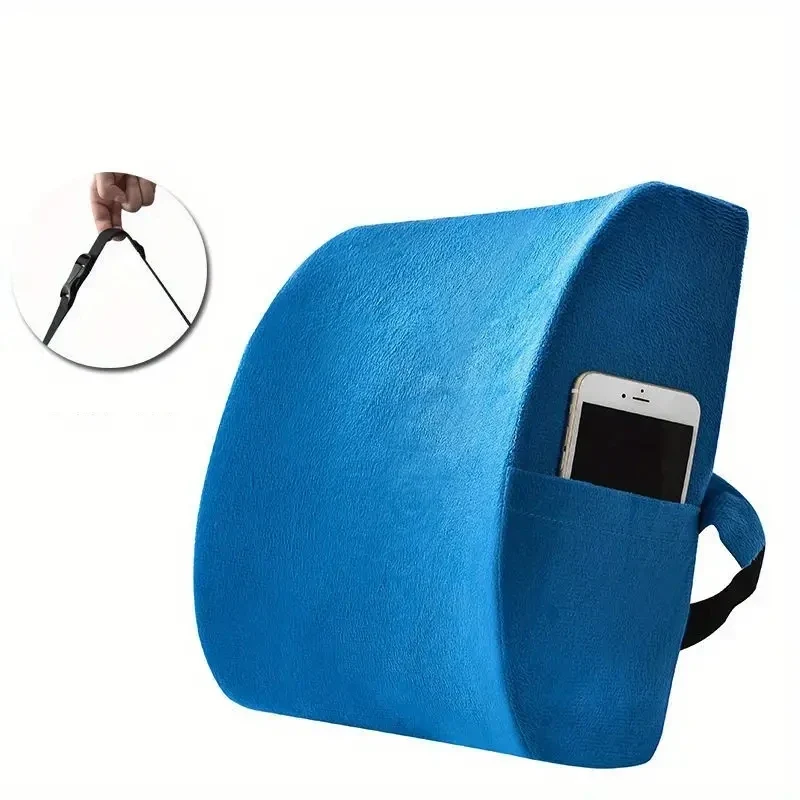 Memory Foam Lumbar Back Support Cushion