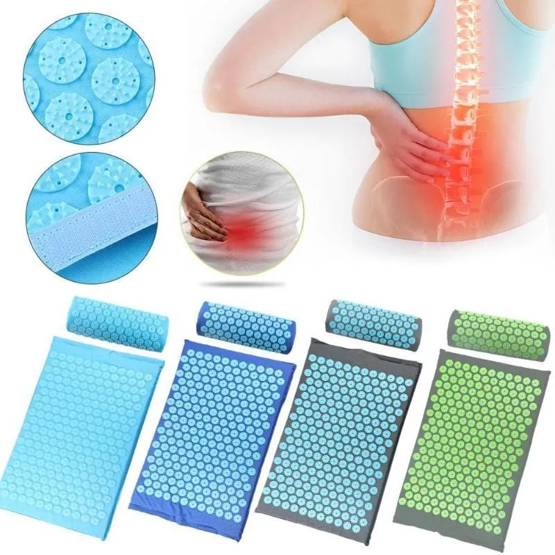 Eco Mat Acupressure Back Massager Set