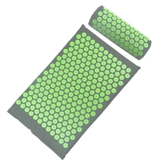 Eco Mat Acupressure Back Massager Set