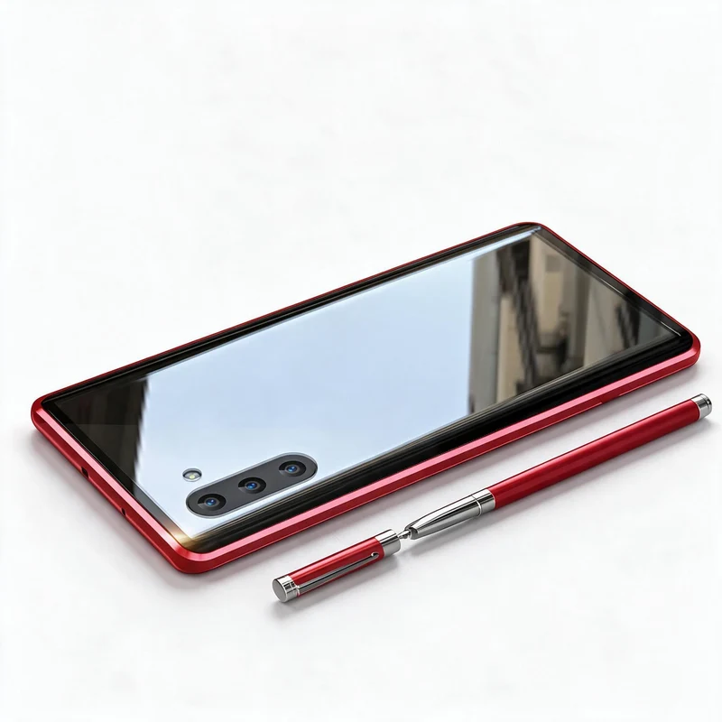 Magnetische Handyhülle mit doppelseitigem Panzerglas – für Samsung Galaxy S23/S22/S21/S20 & Note 20/10