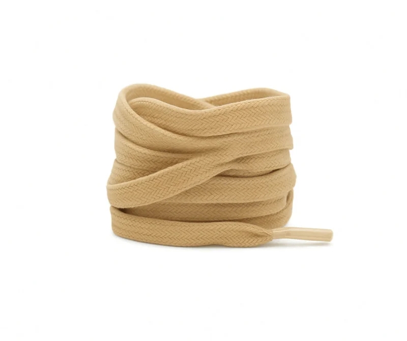 Schnürsenkel in Beige nur für SMOVE Dance Sneaker in Leder