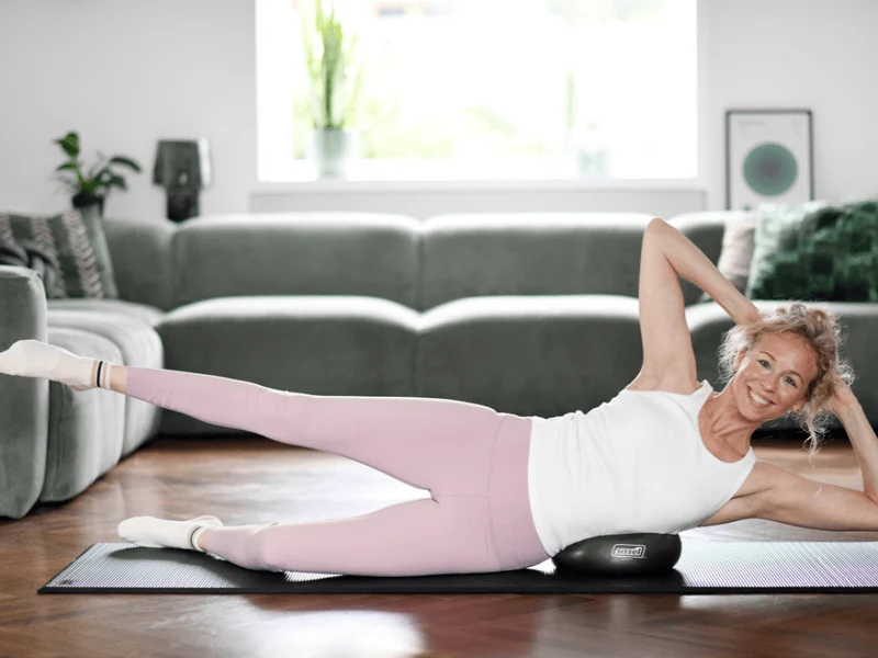 SISSEL® Pilates Soft Ball metallic anthrazit