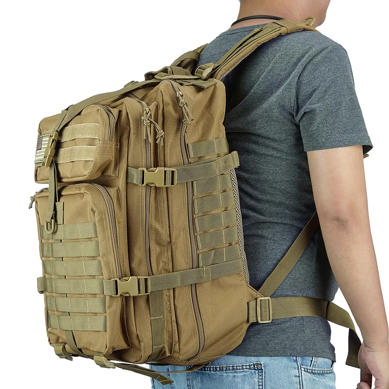 Camp Basel | Zentrax Taktischer Rucksack Mit Vielen Fächern