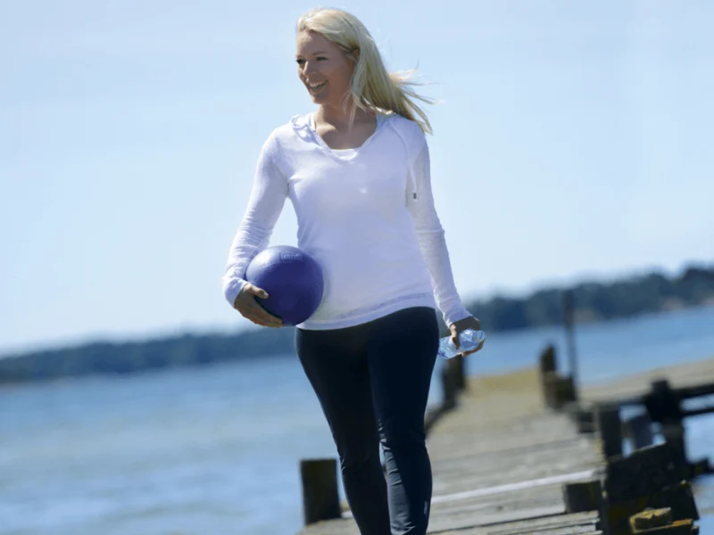 SISSEL® Pilates Soft Ball blau