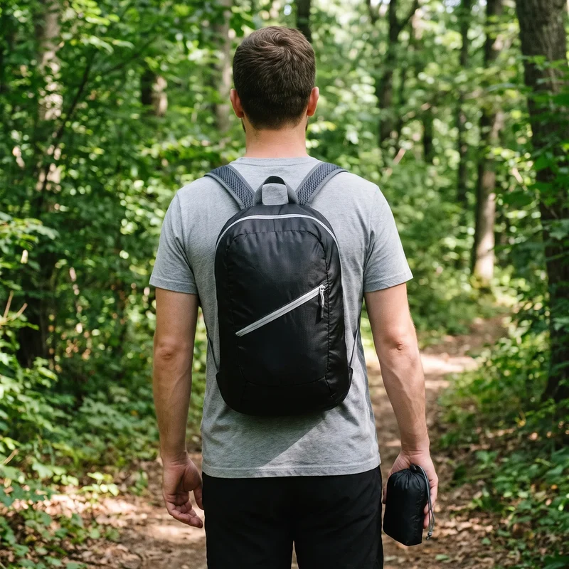 Camp Basel | Foldexia Kleiner Faltbarer Rucksack