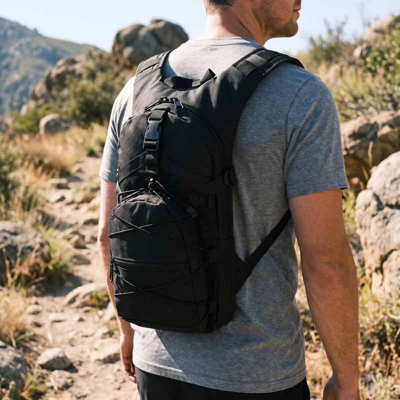 Camp Basel | TrailRush Kompakter Rucksack Für Outdoor-Aktivitäten