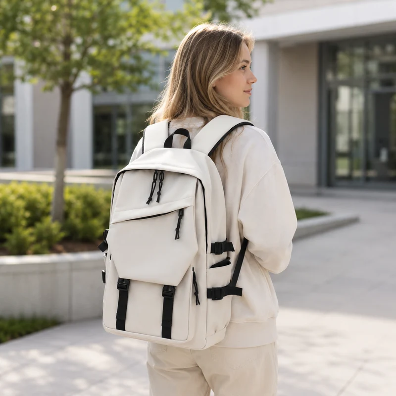 Camp Basel | Urbtrex Großvolumiger Rucksack in Unifarbe