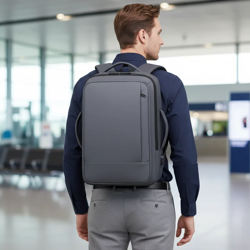 Camp Basel | Erweiterbarer Oxford-Reiserucksack