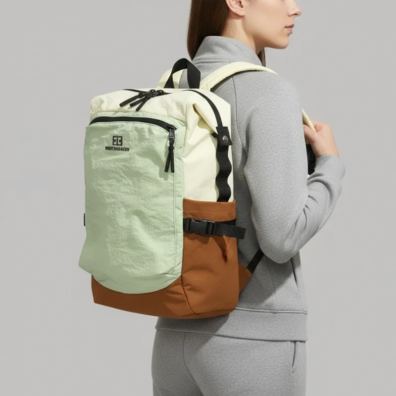 Camp Basel | Leichter Nylon-Tagesrucksack