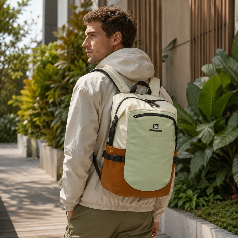 Camp Basel | Leichter Nylon-Tagesrucksack
