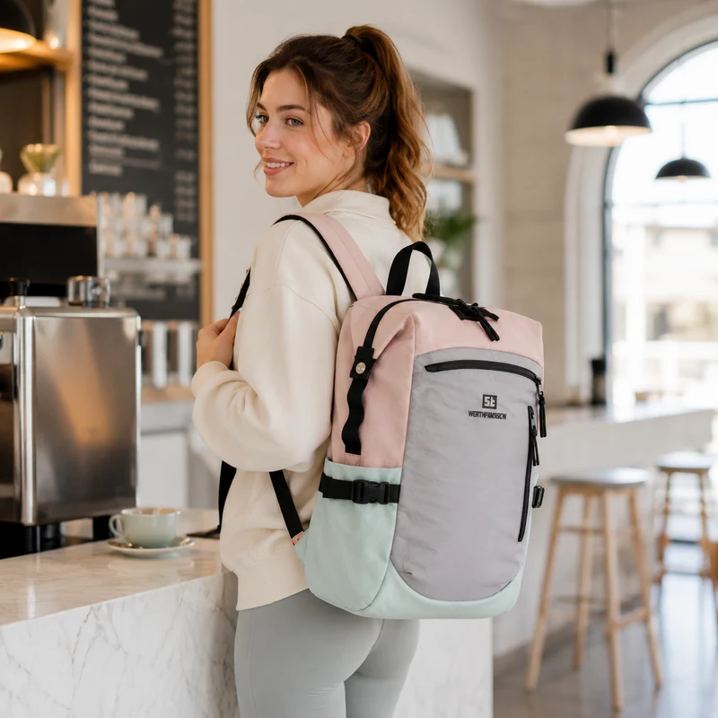 Camp Basel | Leichter Nylon-Tagesrucksack