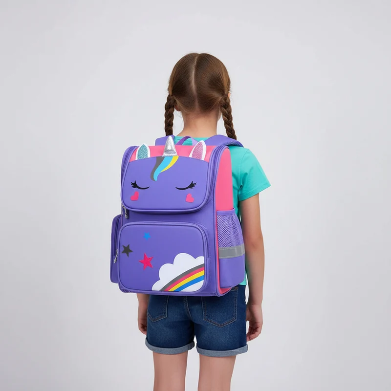 Camp Basel | Luminiq Kinder-Einhorn-Schulrucksack
