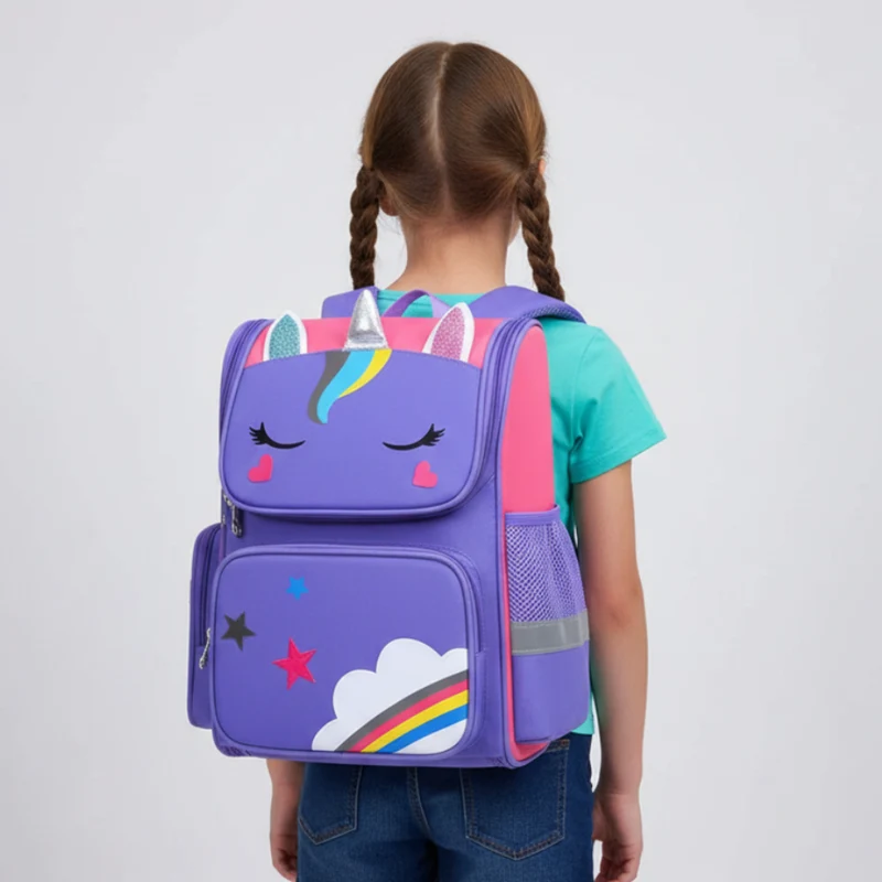 Camp Basel | Luminiq Kinder-Einhorn-Schulrucksack
