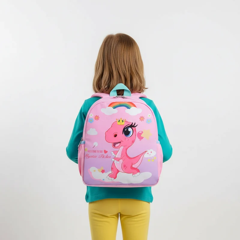 Camp Basel | DinoTrekker Cartoon-Druck Kinderrucksack