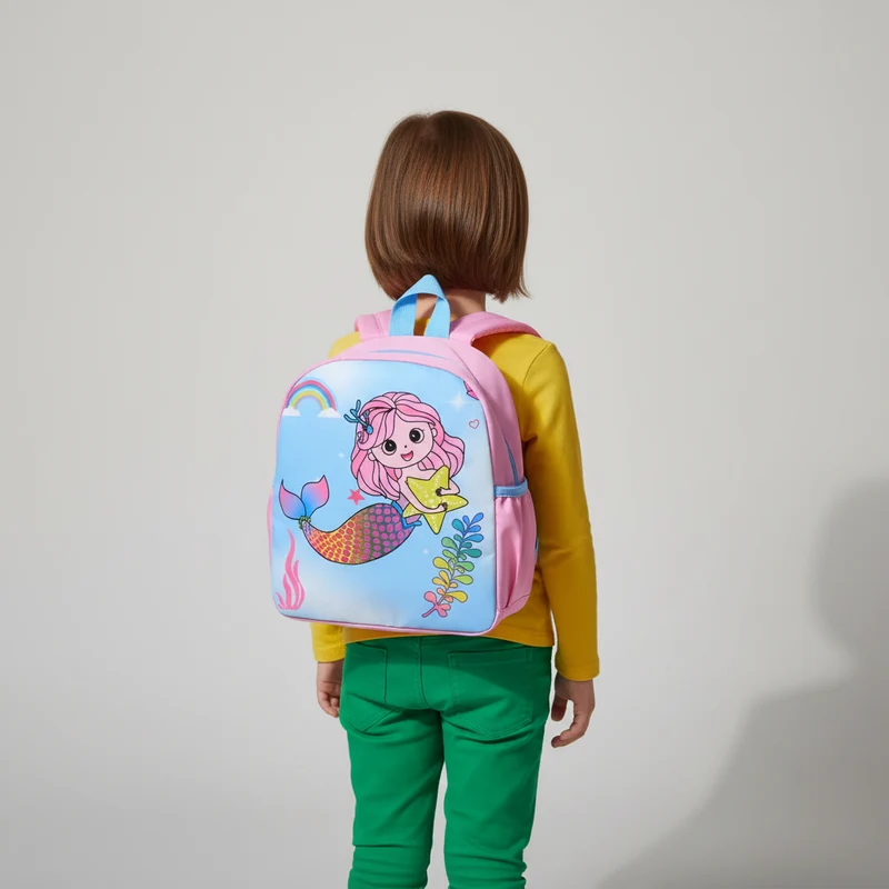 Camp Basel | DinoTrekker Cartoon-Druck Kinderrucksack