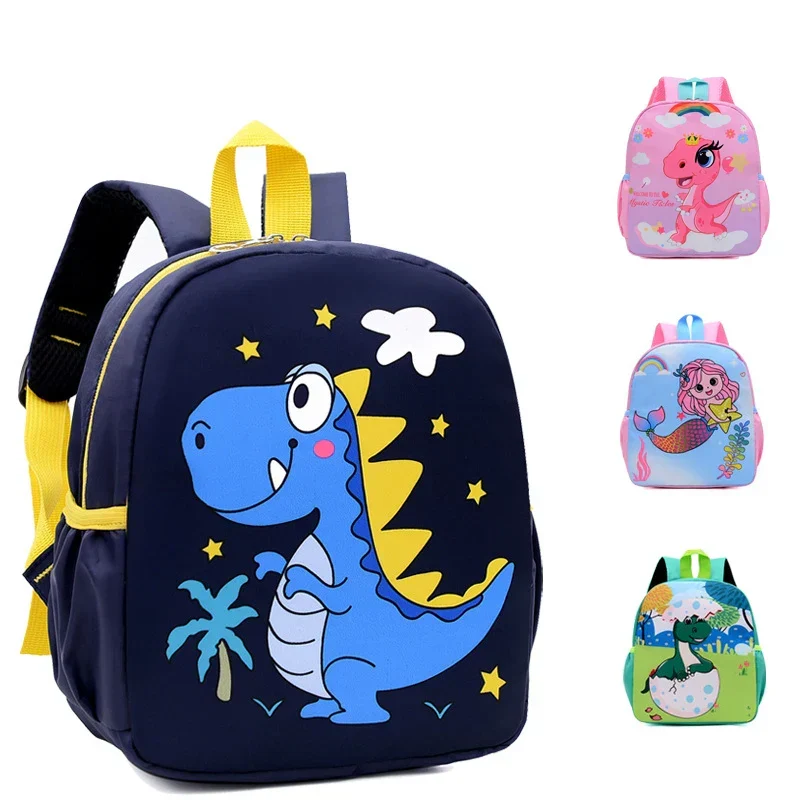 Camp Basel | DinoTrekker Cartoon-Druck Kinderrucksack