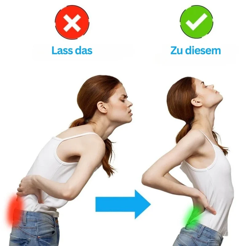 Ergonomischer Rücken- und Beckenstützgürtel – OrthoFlex