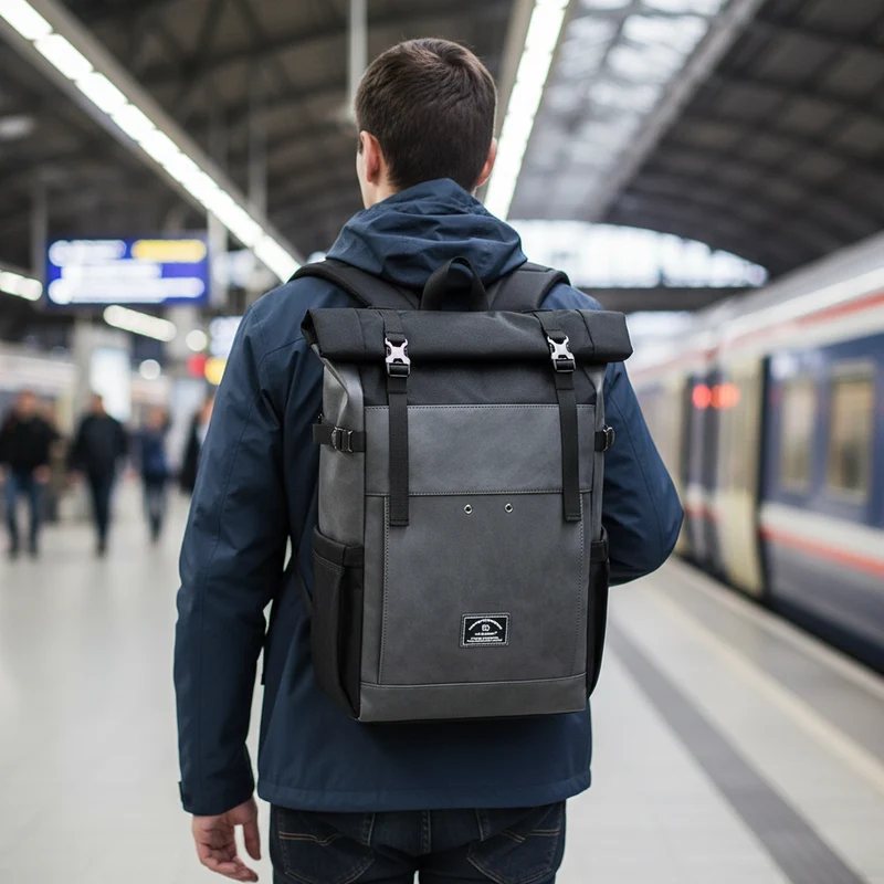 Camp Basel | Rolltop-Rucksack mit großem Fassungsvermögen
